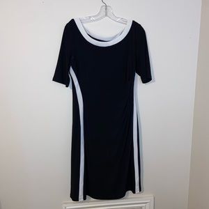Large champs body fit dress
